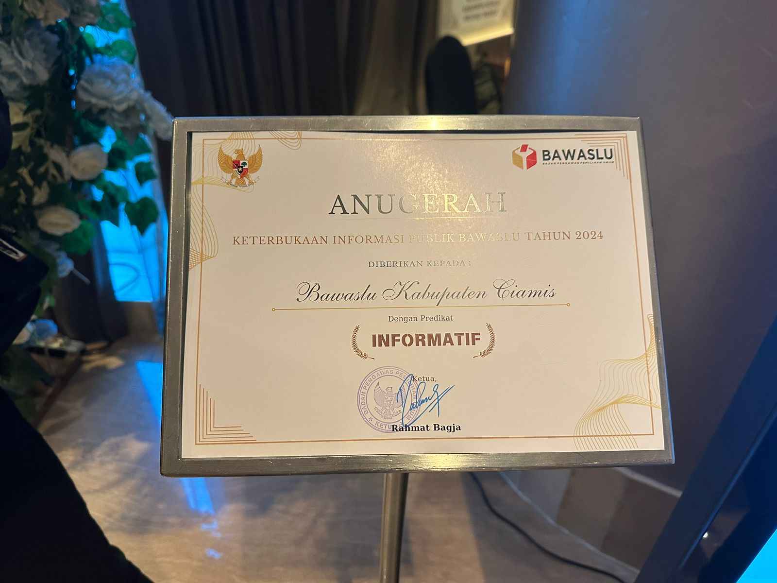 #sertifikat #keterbukaanInformasi