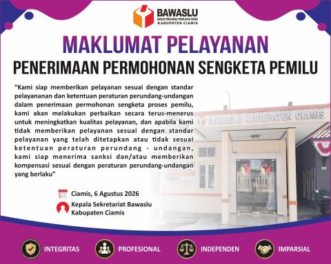 maklumat pelayanan SENGKETA