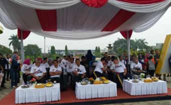 Bawaslu Ciamis Hadiri Peringatan HUT Bhayangkara ke-73